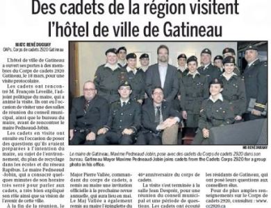 Garde d'Honneur, 27 mars 2014